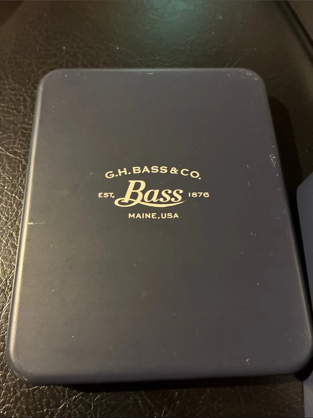 Bass Tan Leather Traveler Wallet